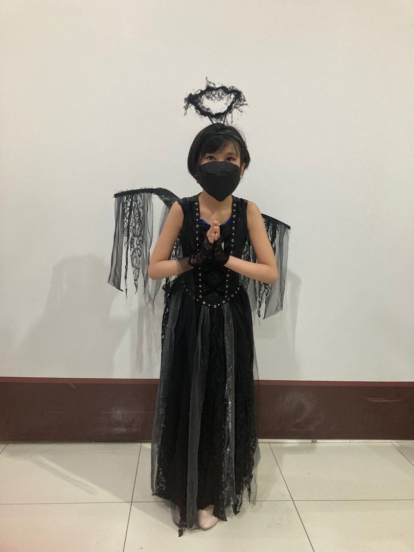 Dark Angel Halloween Costume (Category: Babies & Kids Fashion) located in Marikina City. Submitted by chimicha2x (Listing ID 1329819762, Image 1). Description: •Used once •Bought in the US •Size: MEDIUM (8-10YO) •Original Price: $45 (Php2500).