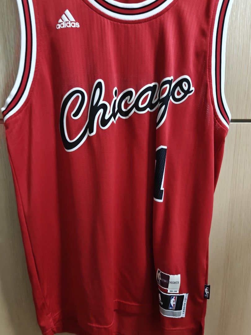 Derrick rose NBA hardwood classics jersey authentic