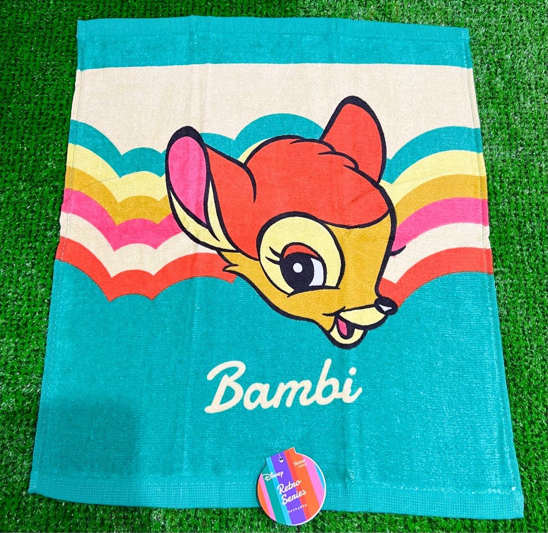 Disney Bambi Hand / Face Towels (Category: Towels, Napkins & Holders) located in Binan City. Submitted by mayjhe (Listing ID 1329790993, Image 2). Description: ✨ For Sale ✨ 🎄 Disney Bambi 🎄Hand / Face Towel 🌸 Other details posted 🔖 Price is ₱ 150.00 each / 2 pcs available 🔔 MOP : Gcash 🛵 Courier J&T and Lalamove 🇵🇭 Location Biñan Laguna 📋 Shipping every Thursday.