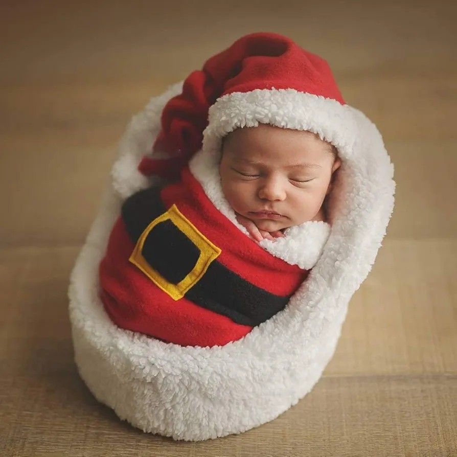 Fluffy chair for baby photoshoot