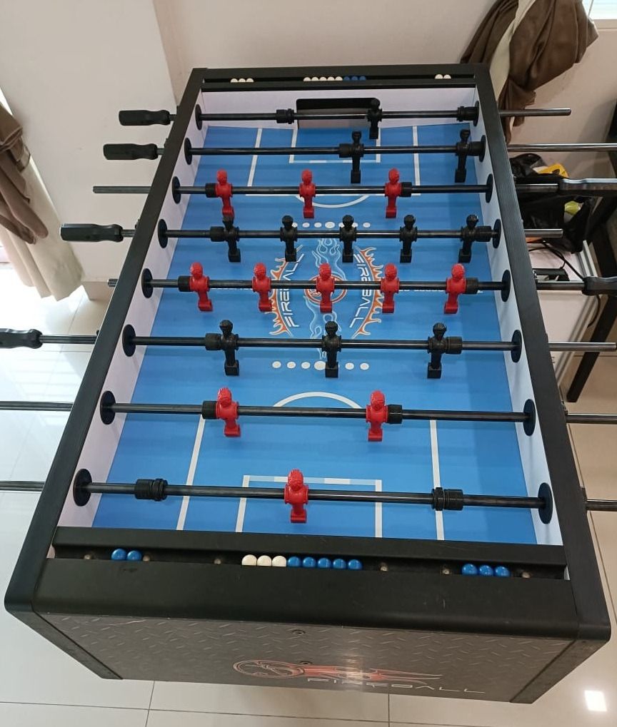 FOOSBALL TABLE FIREBALL ITSF WORLDCUP EDITION, Sports Equipment, Other ...