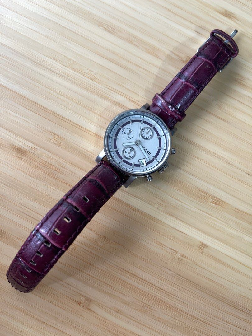 Fossil chronograph watches for womens clearance