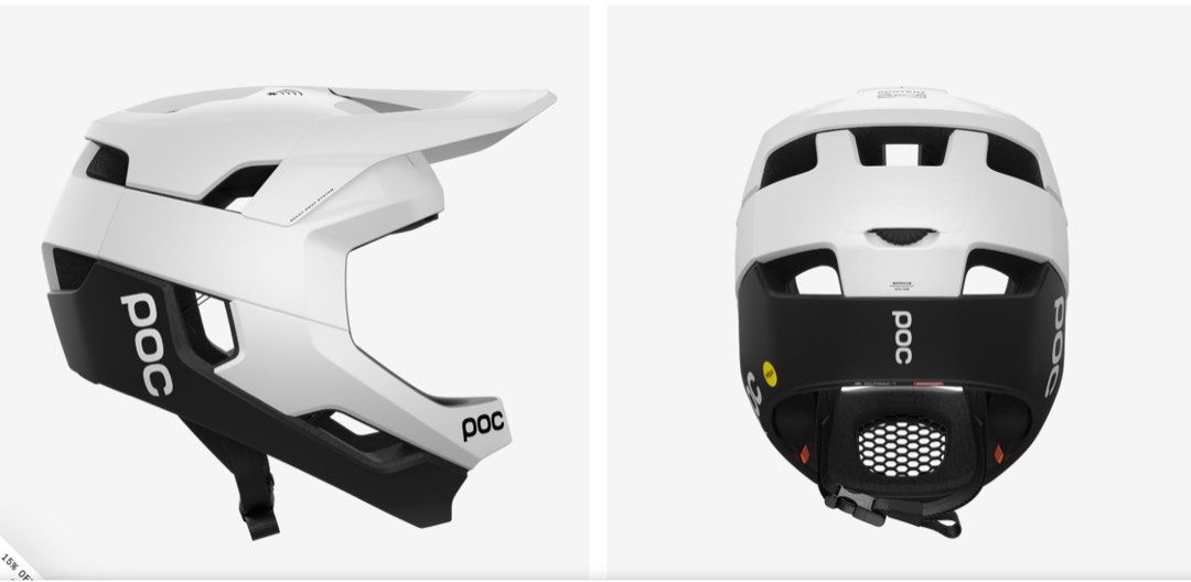 Full Face Helmet Mountain Bike POC Otocon Race MIPS Large, Sports