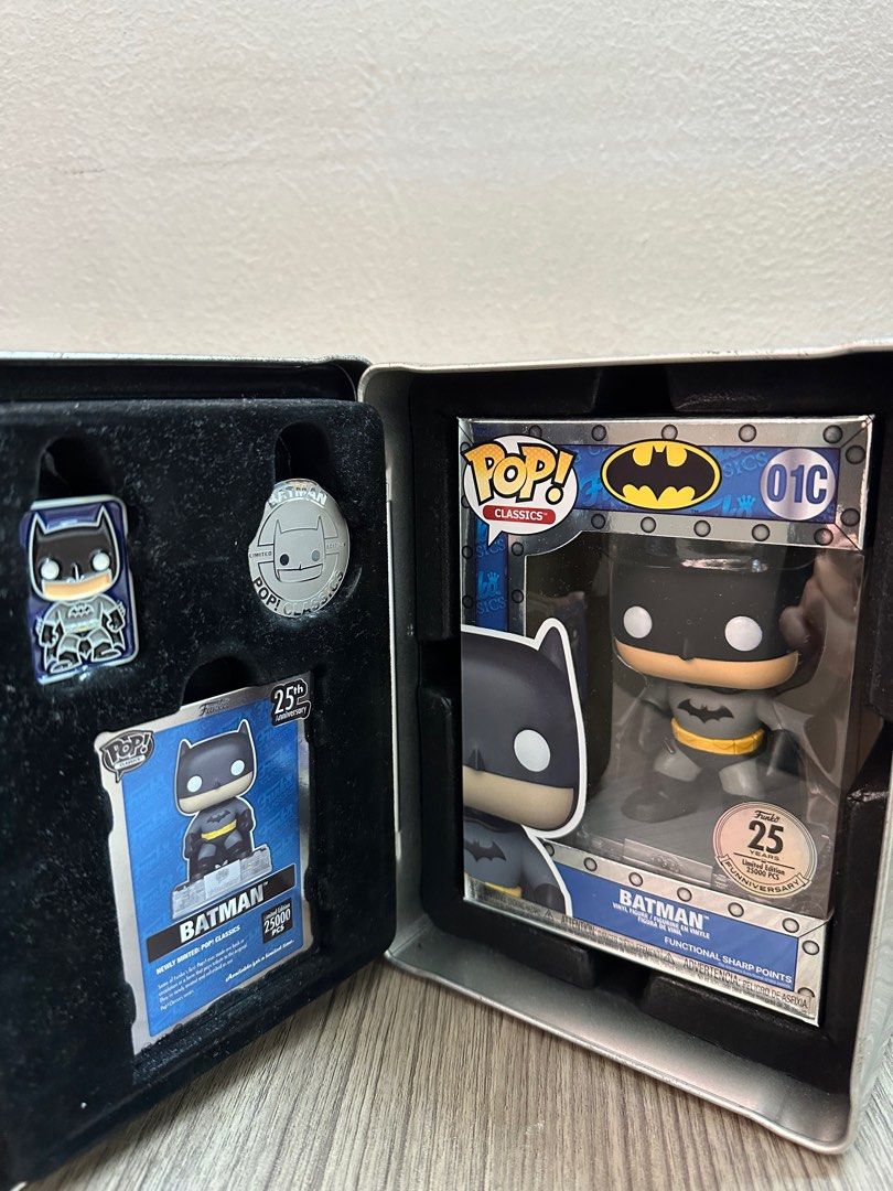 Funko Pop! Batman 25th Anniversary - Édition Limitée, Figurine Neuve Sous Boîte