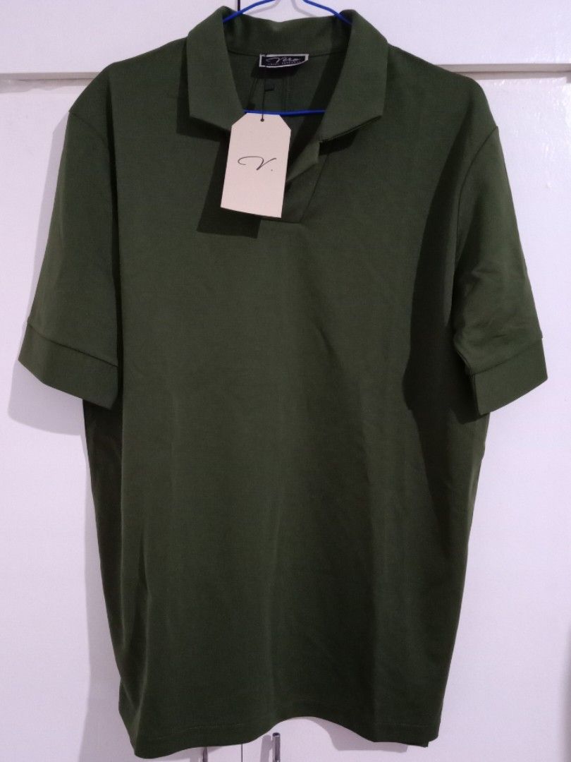 Green polo shirt for men (Category: Tshirts & Polo Shirts ) located in Bacoor. Submitted by knotdys (Listing ID 1329747904, Image 2). Description: Vero riva polo shirt Brand new with tag Size : L.