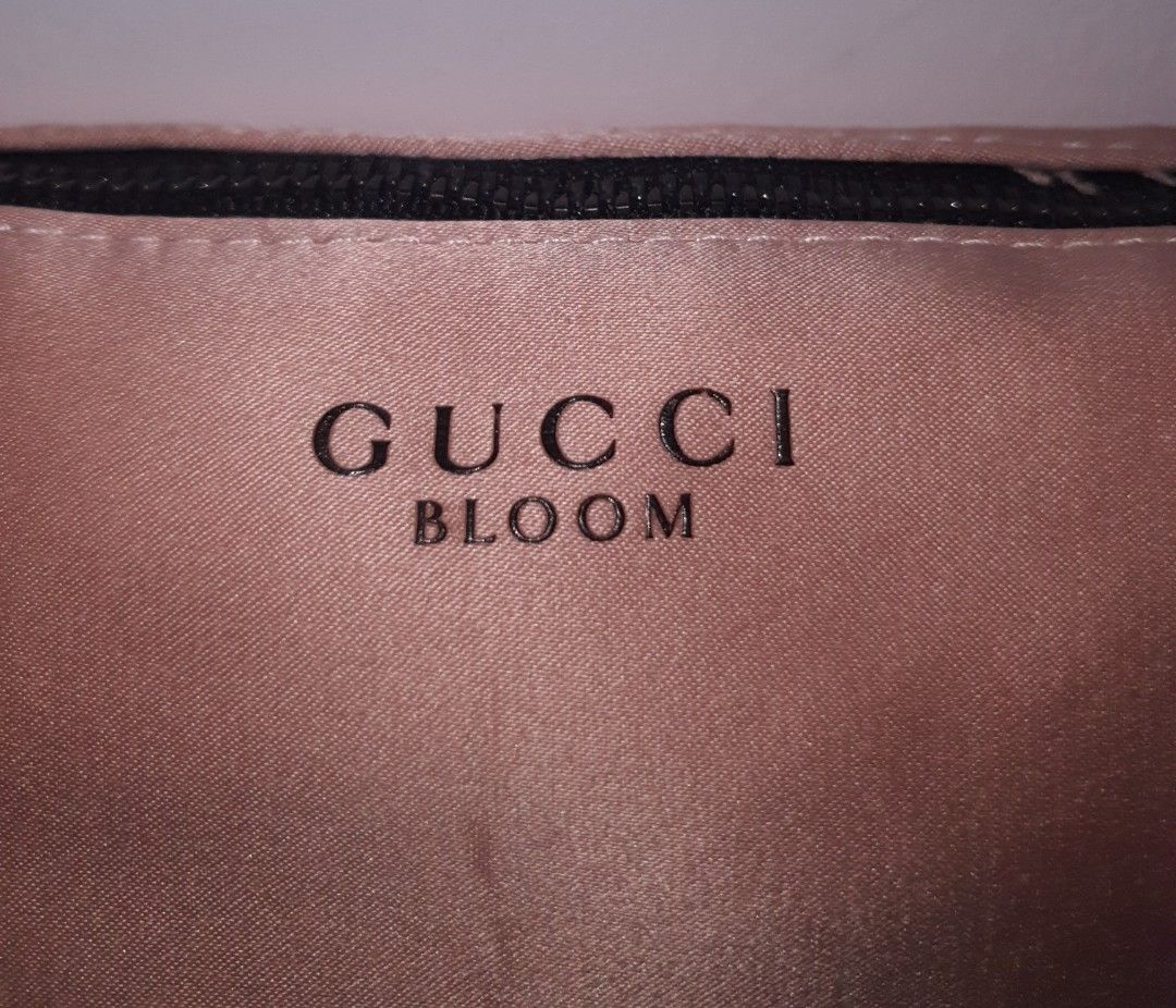 GUCCI BLOOM Cosmetic Pouch Peach