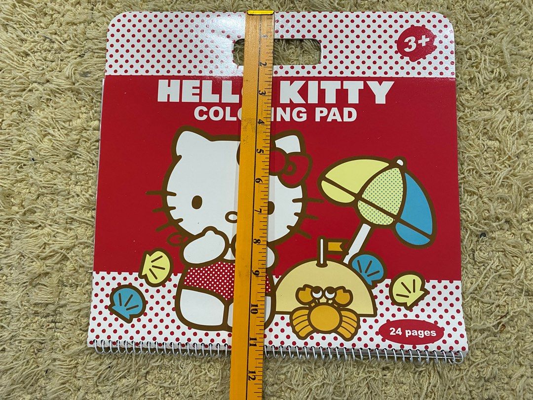Hello Kitty Big Coloring Pad, Hobbies & Toys, Books & Magazines ...