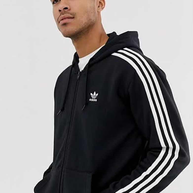 hoodie adidas foil vintage original scanned barcode cakepp