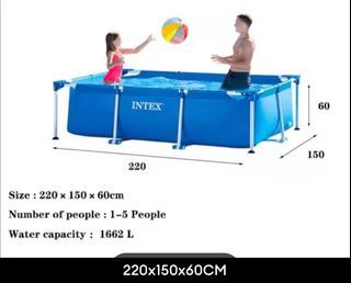 Intex Rectangular Frame Set Pool