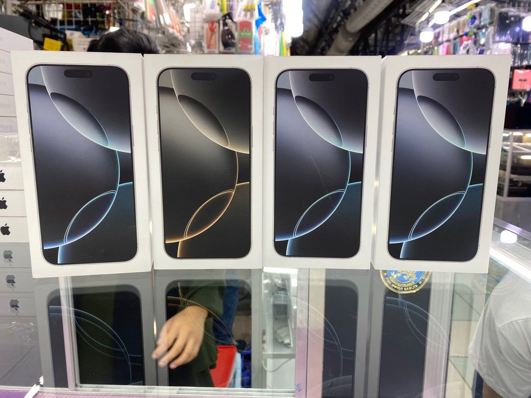Iphone 16 Pro Max 256gb,512gb and 1 Terabyte Single Sim and E-SIM (Category: iPhone 16 Series) located in San Juan City. Submitted by rodelmarllemit (Listing ID 1329683479, Image 3). Description: Brand new Iphone 16 Pro Max 256gb 512gb 1 Terabyte Single Sim E-SIM 1 year warranty 7 days replacement Facebook Page: •Helu’s Gadgets Txt or Call •09266836637 Mode of Payment: •Cash •Bank Transfer •GCash & Paymaya Installment: •Credit Card •Ggives •Cash 
