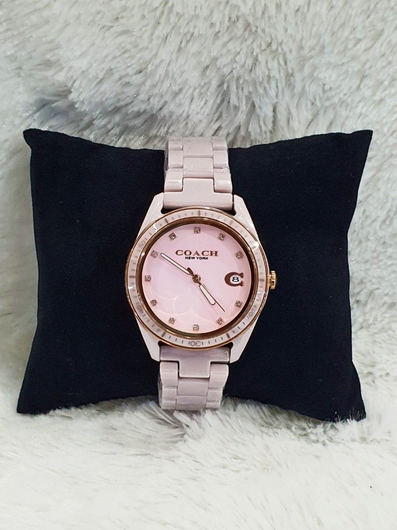 Jam tangan Wanita COACH full keramik