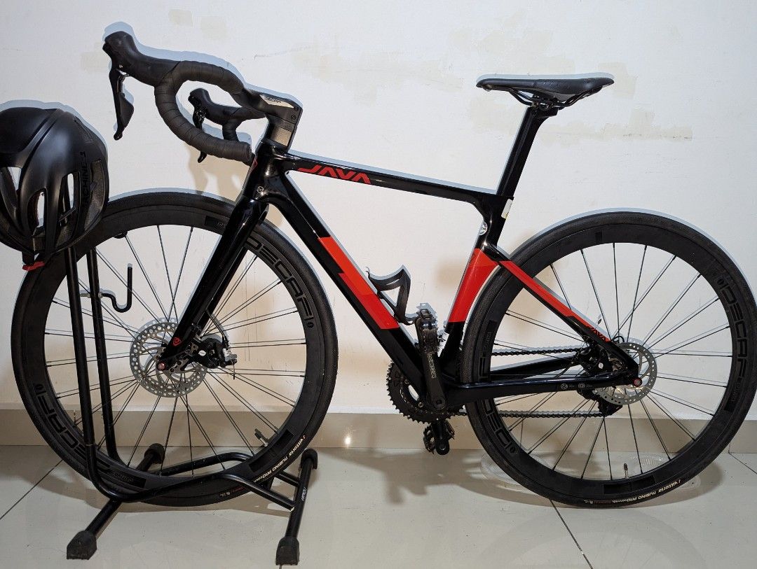 Java Vesuvio Roadbike disc brakes size 48 with Integrated handlebar ...