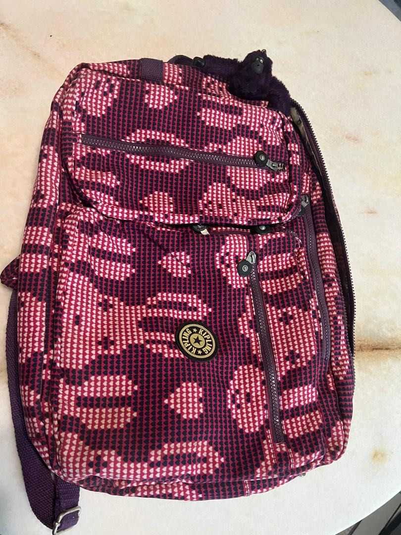 Kipling backpack (Category: Backpacks) located in Seremban. Submitted by manessy (Listing ID 1329700702, Image 1). Description: KIPLING Tapak : 30cm Tinggi : 42cm Condition 8/10 .