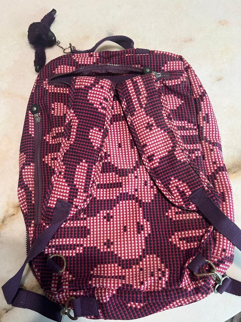 Kipling backpack (Category: Backpacks) located in Seremban. Submitted by manessy (Listing ID 1329700702, Image 3). Description: KIPLING Tapak : 30cm Tinggi : 42cm Condition 8/10 .