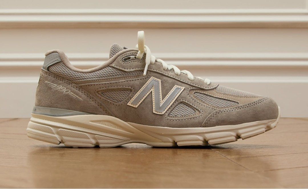 Kith x New Balance 990v4 Moonrock Men s Fashion Footwear Sneakers on Carousell