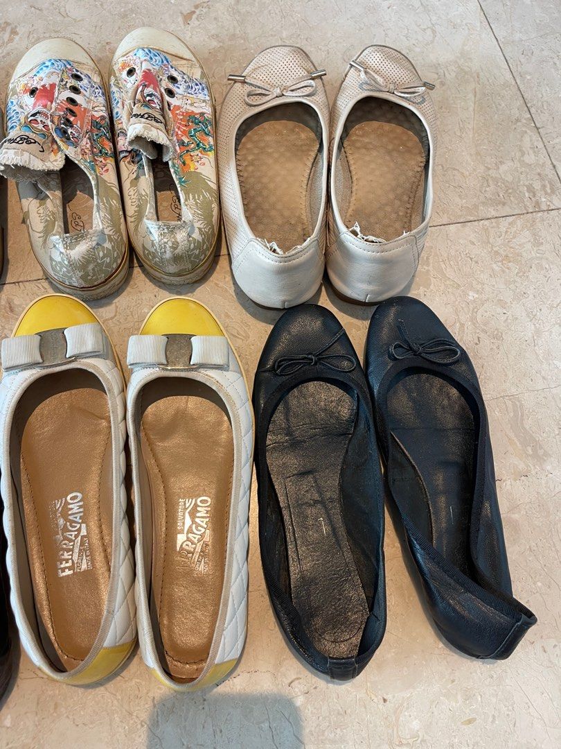 Ladies shoes bundle 9 pairs size 39 40 Women s Fashion Footwear Flats on Carousell