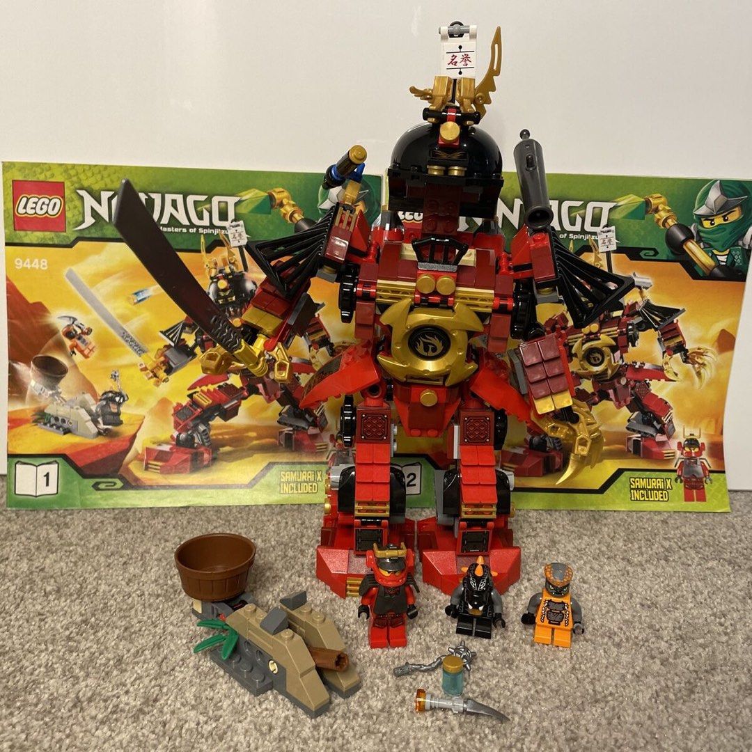 Lego 9448 Samurai X Ninjago, Hobbies & Toys, Toys & Games on Carousell