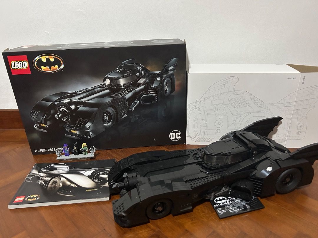 Lego DC Comics Super Heroes 76139 1989 Batmobile 76023 The Tublr 30300 The Batman Tumblr and Decool 7115 Bat pod 100 Complete MIB Bat Mobile Car Tumbler Like 5004590 Bat Pod Hobbies Toys