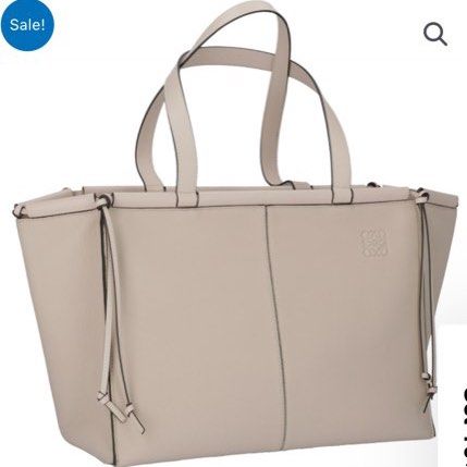 Loewe Cushion Tote Bag Tote Calfskin Beige