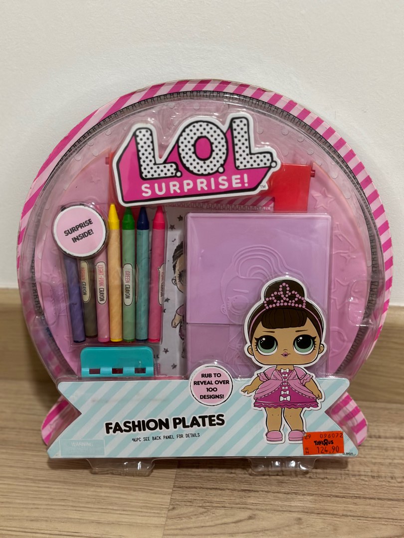 LOL surprise fashion plates Hobbies Toys Toys Games on Carousell