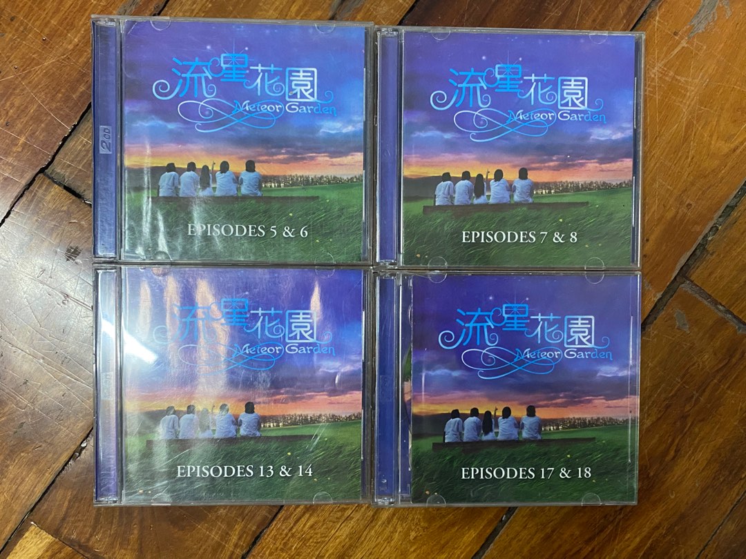 METEOR GARDEN TV SERIES - Philippines Original Movie Video CD VCD ...