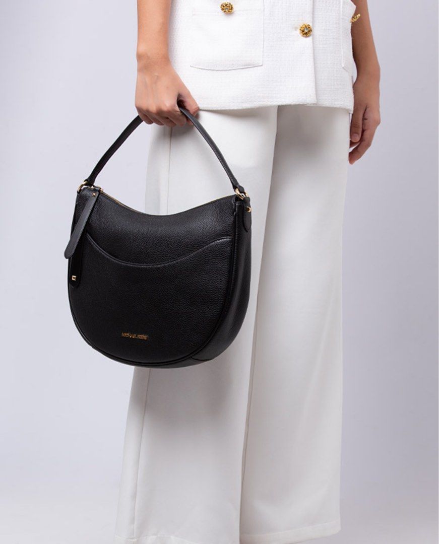 Half Moon Michael Kors Black Shoulder Purse MICHAEL BY MICHAEL