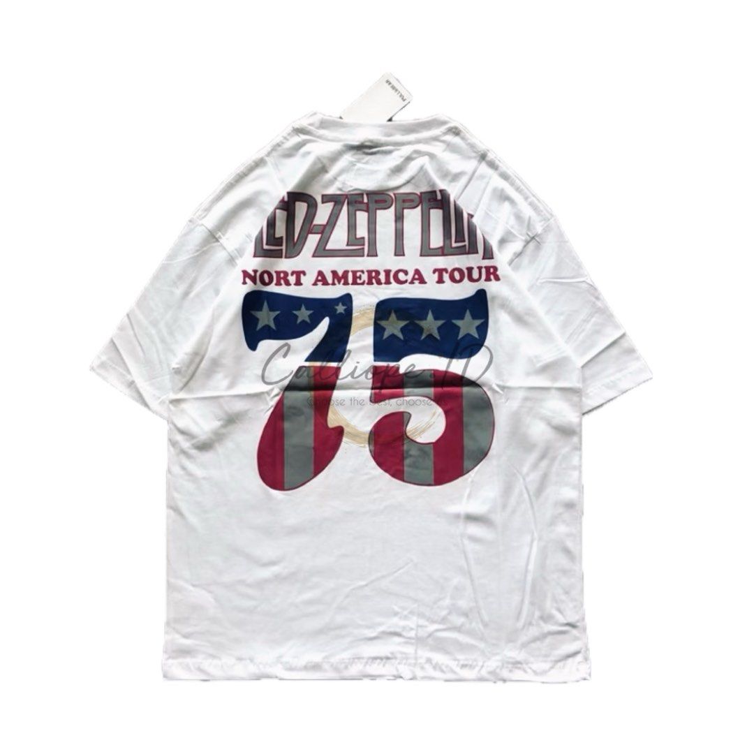 Led zeppelin t shirt pull and bear outlet