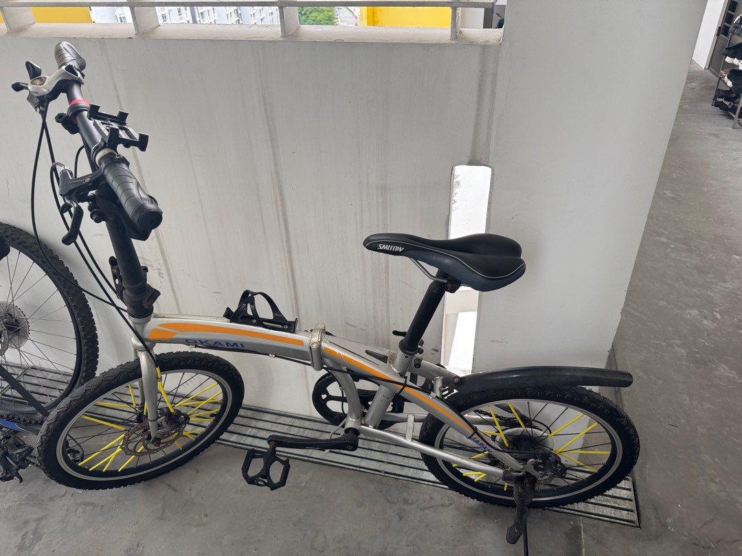 Okami folding bike outlet
