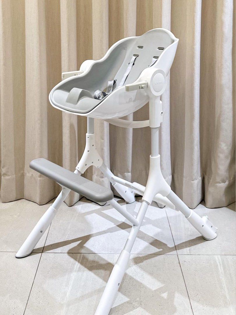 Oribel Cocoon Z High Chair Cool Grey Babies Kids Nursing Feeding Baby High Chairs on Carousell
