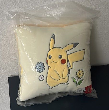 Pokemon Multi Function Cushion Blanket Living with Pokemon Collection NTUC FairPrice