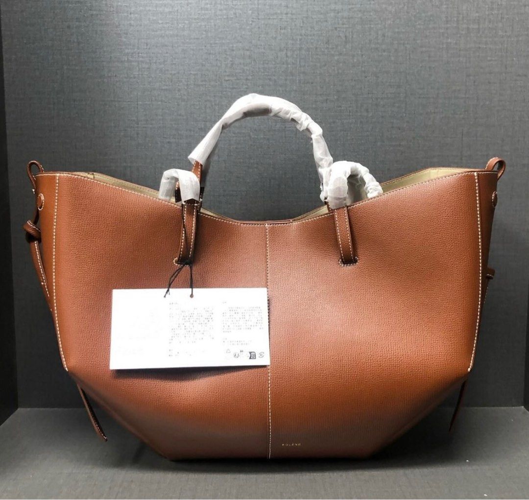 Polene Cyme Bag Mini Regular (Category: Luxury Bags & Wallets) located in Quezon City. Submitted by t.clo__ (Listing ID 1329793825, Image 2). Description: Black, Camel, Cognac, taupe Pre-order Comes with dust bag only.