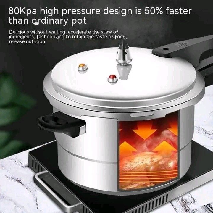 Pressure Cooker (Category: Cookware & Accessories) located in Manila. Submitted by micoooy (Listing ID 1329681858, Image 2). Description: 3L - 900 5L - 1200 7L - 1500 9L - 1800.