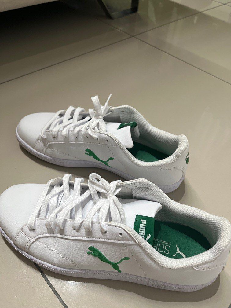 Puma soft foam green sale