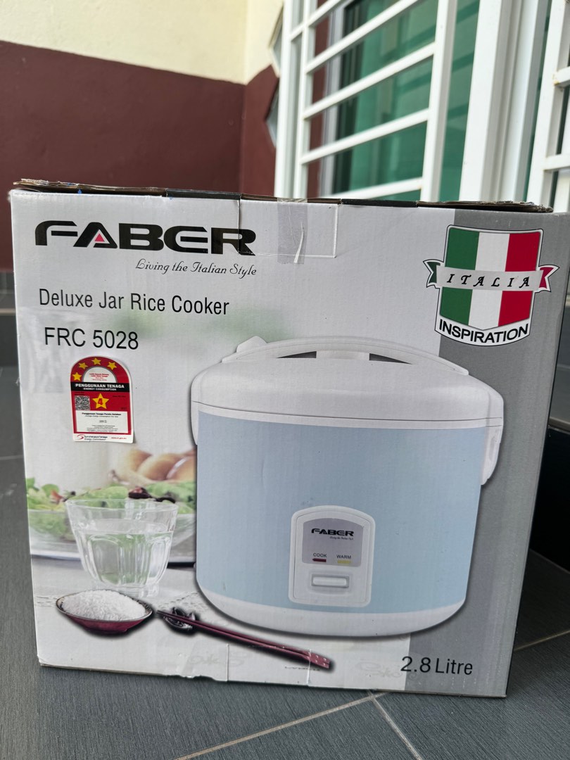 Faber Rice Cooker 2.8L, TV & Home Appliances, Kitchen Appliances, Other ...