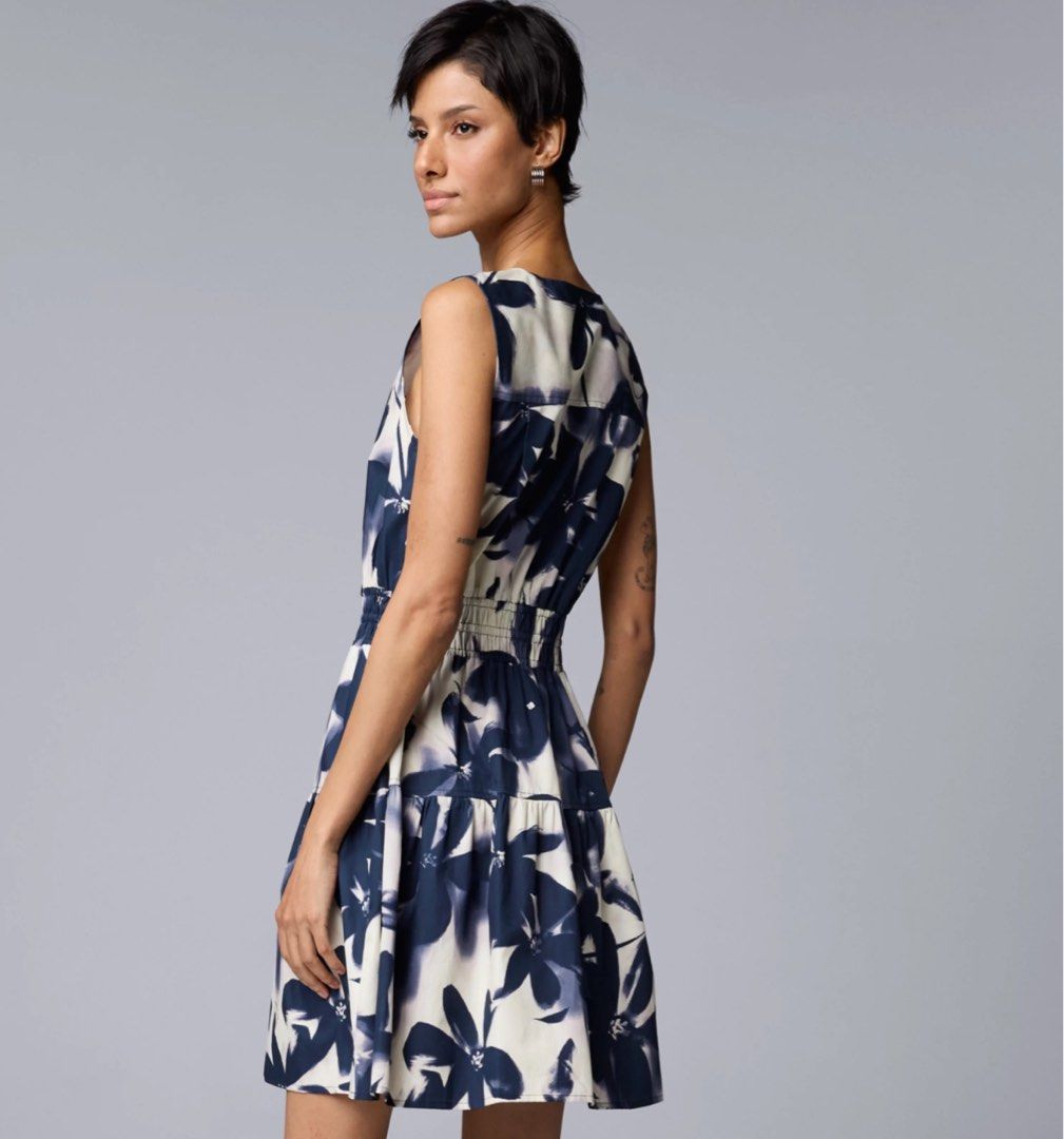 Simply Vera Wang Smocked Dress (Category: Dresses) located in Cebu City. Submitted by vanitygurl (Listing ID 1329777615, Image 3). Description: Bought in the US but never worn. Already washed, tags removed Marked as size XS but best fit with Small..