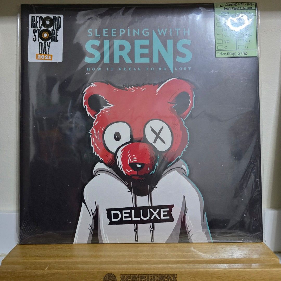 Sleeping With Sirens-How It Feels To Be Lost (RSD) (Category: Vinyls) located in Taguig. Submitted by Kapitan_Plaka (Listing ID 1329802562, Image 1). Description: Ultra Clear Black with Black Splatter.