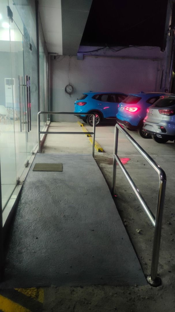 Stainless Steel Customized Ramp Stair PWD & Balcony Railings ...