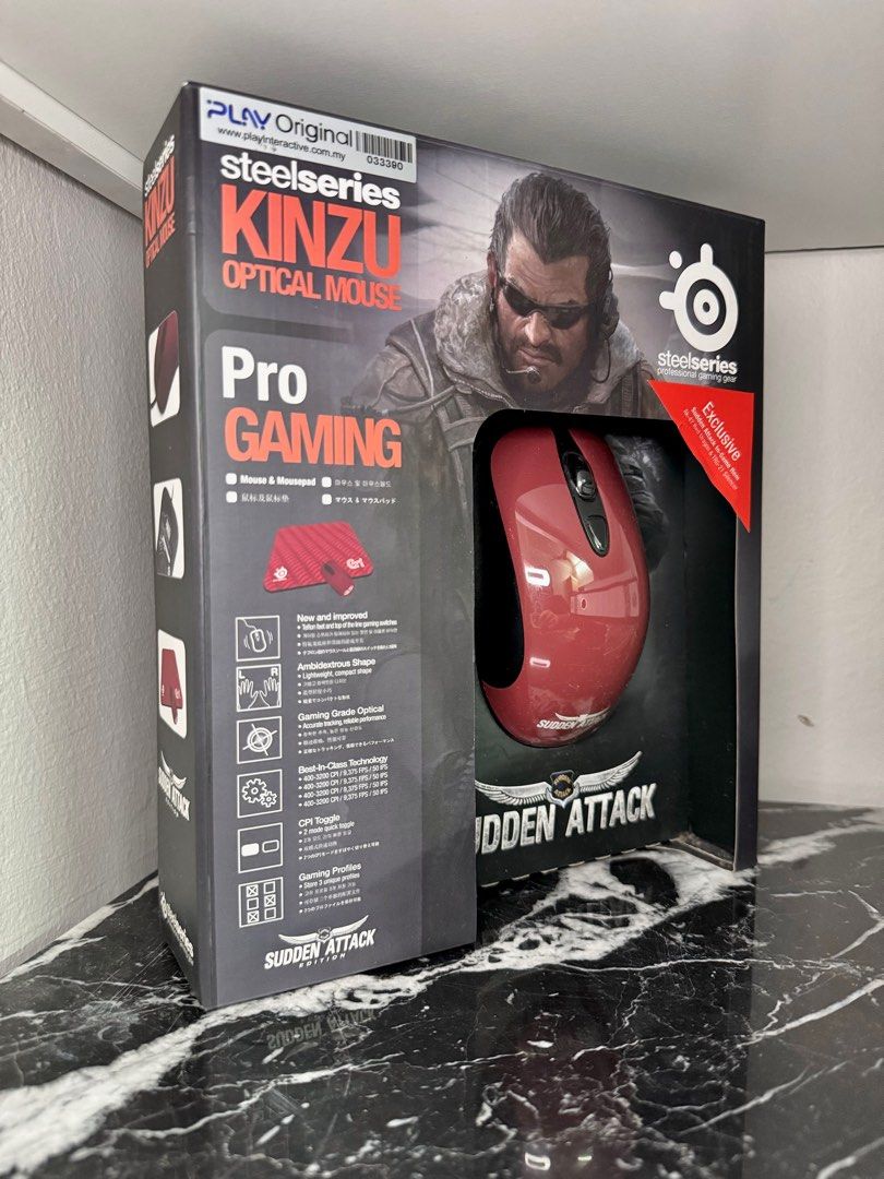 Steelseries Kinzu v1 Sudden Attack Collection, Computers & Tech 