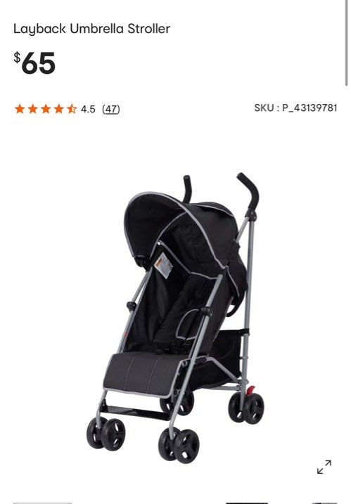Kmart stroller online