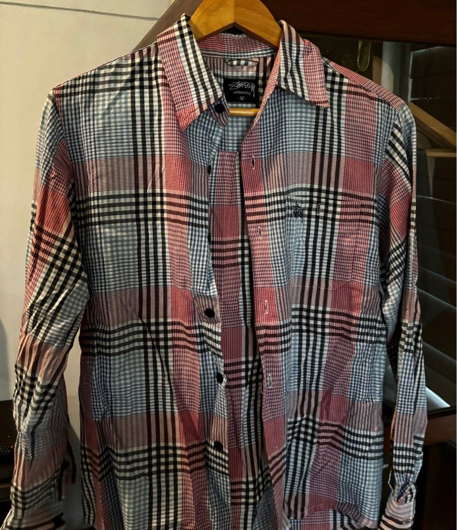 Stussy Polo Shirt (Category: Tshirts & Polo Shirts ) located in Makati City. Submitted by bbongg (Listing ID 1329713895, Image 1). Description: Stussy Polo Shirt Original Size Medium (fits Small) Vgood cond Decluttering Price negotiable For pick up / Lalamove.