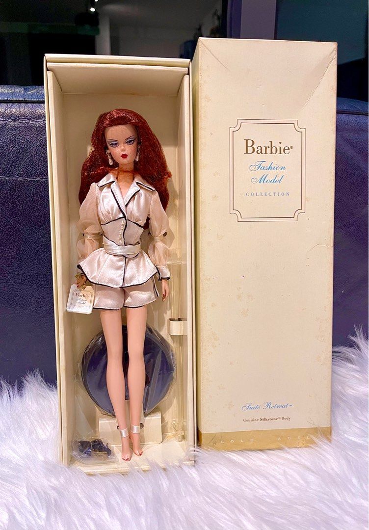 Suite Retreat Silkstone Barbie Doll 2004 Gold Label G8078 Hobbies Toys Toys Games on Carousell