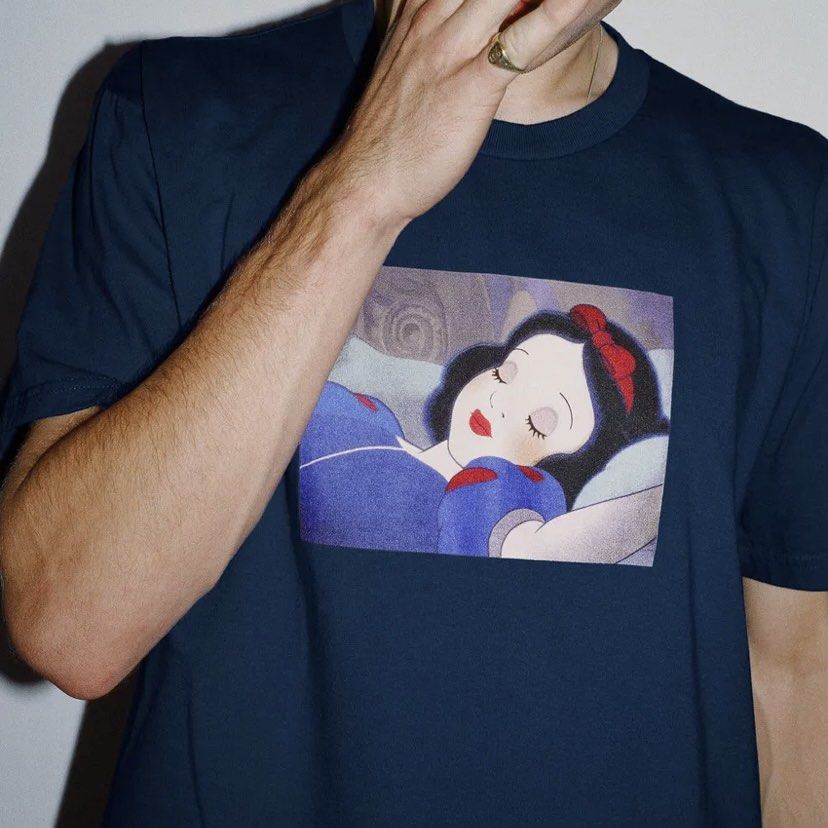 supreme snow white tee fw 24 week 8 New York Mail direct from supreme