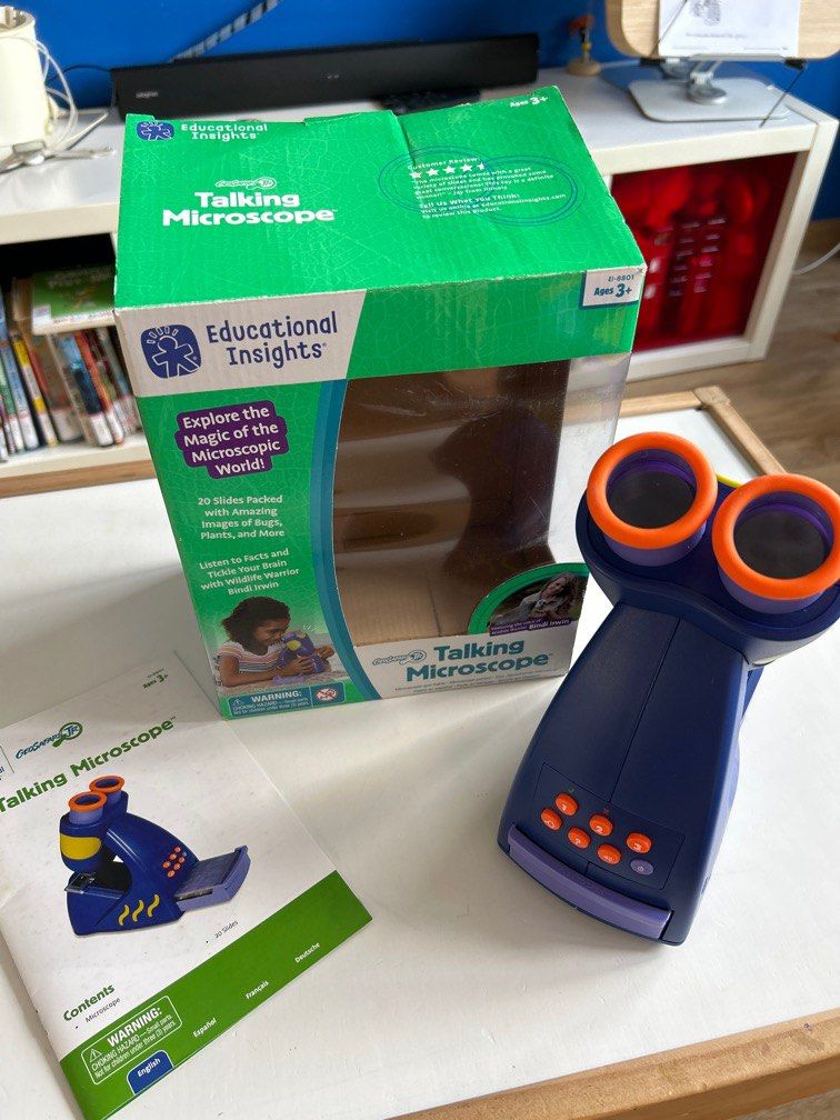Educational insights talking microscope new arrivals