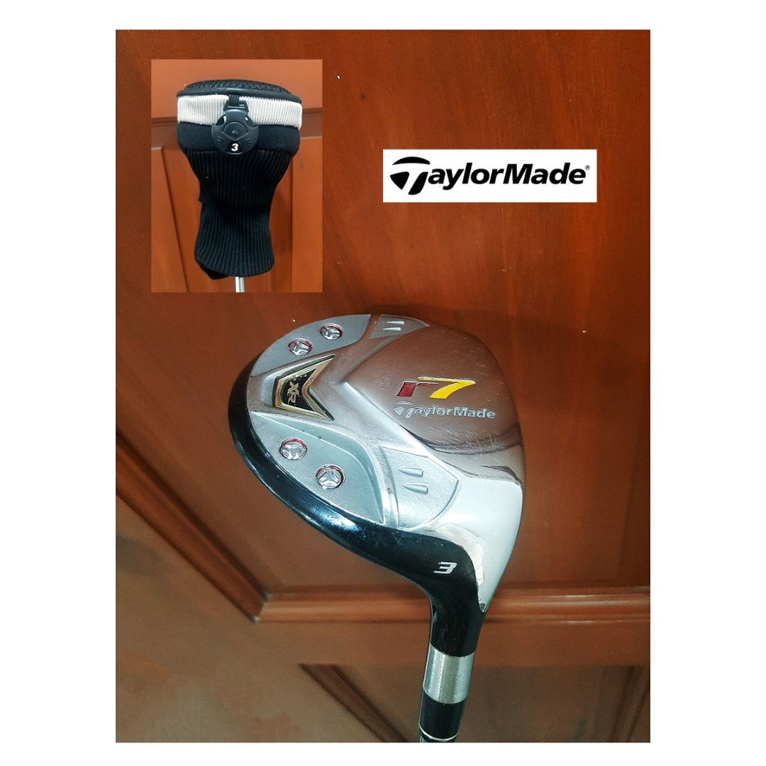 TaylorMade R7 XR 3 Wood with FREE Head Cover Fairway Graphite REAX ...