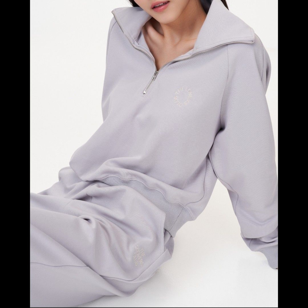 The Lovers Club Sweatshirt in Lilac Women s Fashion Coats Jackets and Outerwear on Carousell
