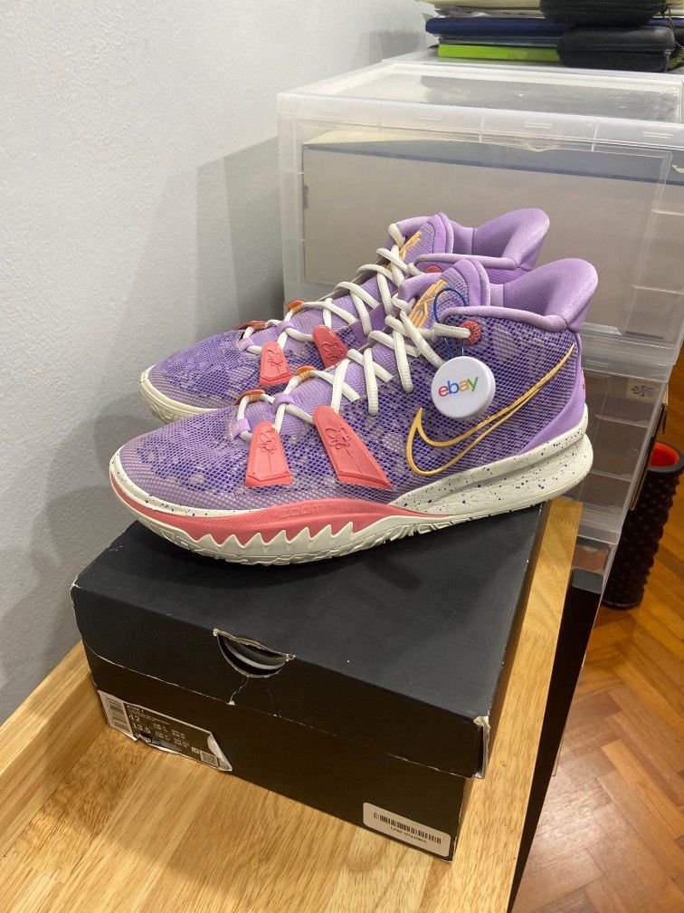 PRISTINE Us12 Nike Kyrie 7 Daughters Azurie wade kobe Lebron kd elite backpack Men s Fashion Footwear Sneakers on Carousell