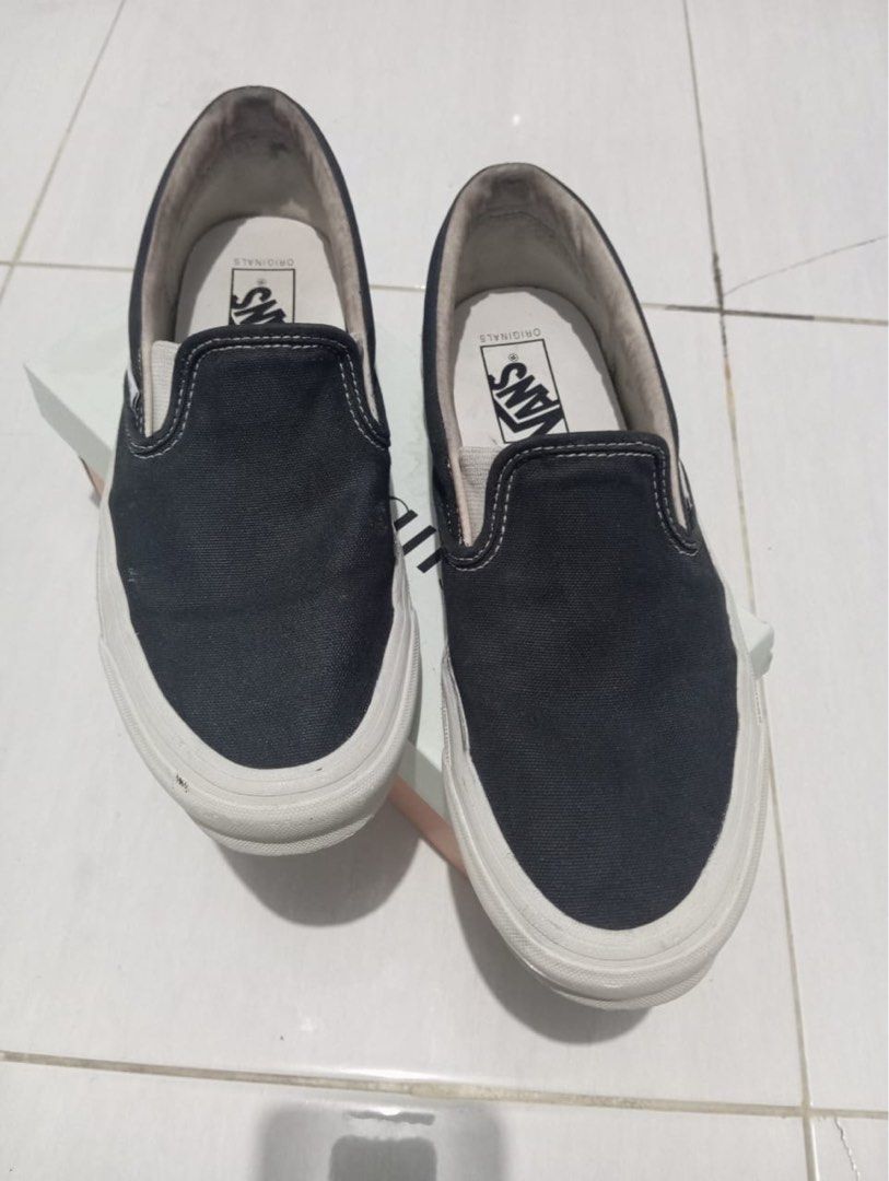 Vans slip on bw ori cheap
