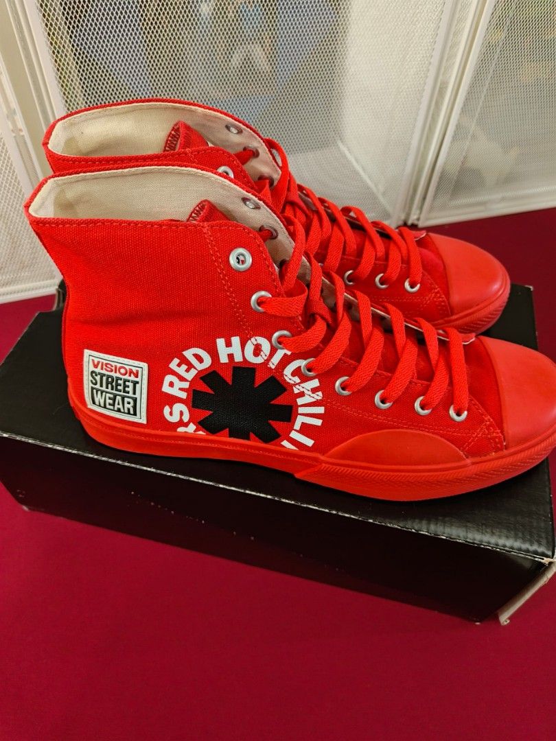Vision street wear red hot chili peppers shoes outlet