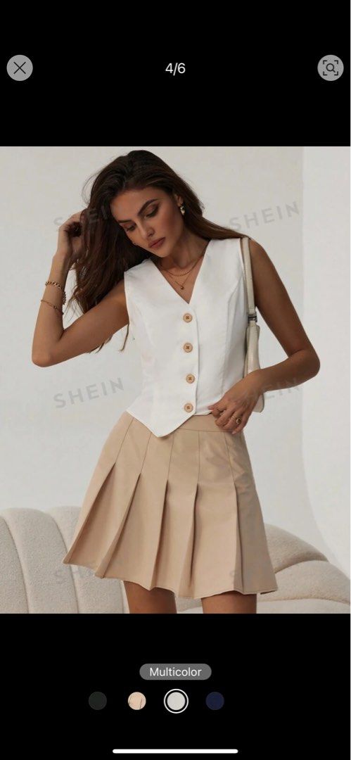 Khaki skirt womens vest shop