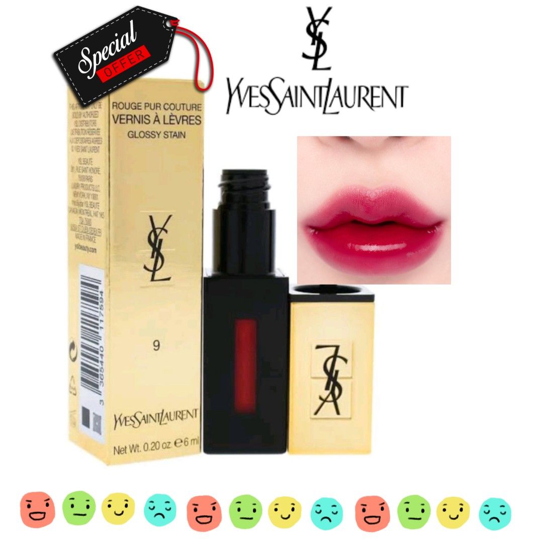 Vernis Rouge Vinyl Ysl Vinyl Cream Lip Stain Rouge Vinyle Ysl Yves